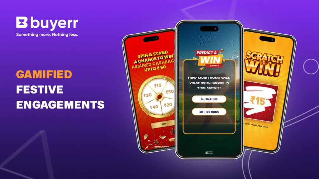 Gamified promotions and rewards boosting brand loyalty during festive season