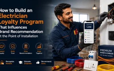 How to Build an Electrician Loyalty Program That Influences Brand Recommendation at the Point of Installation